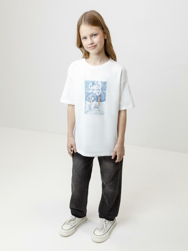 фуфайка (футболка) для дев